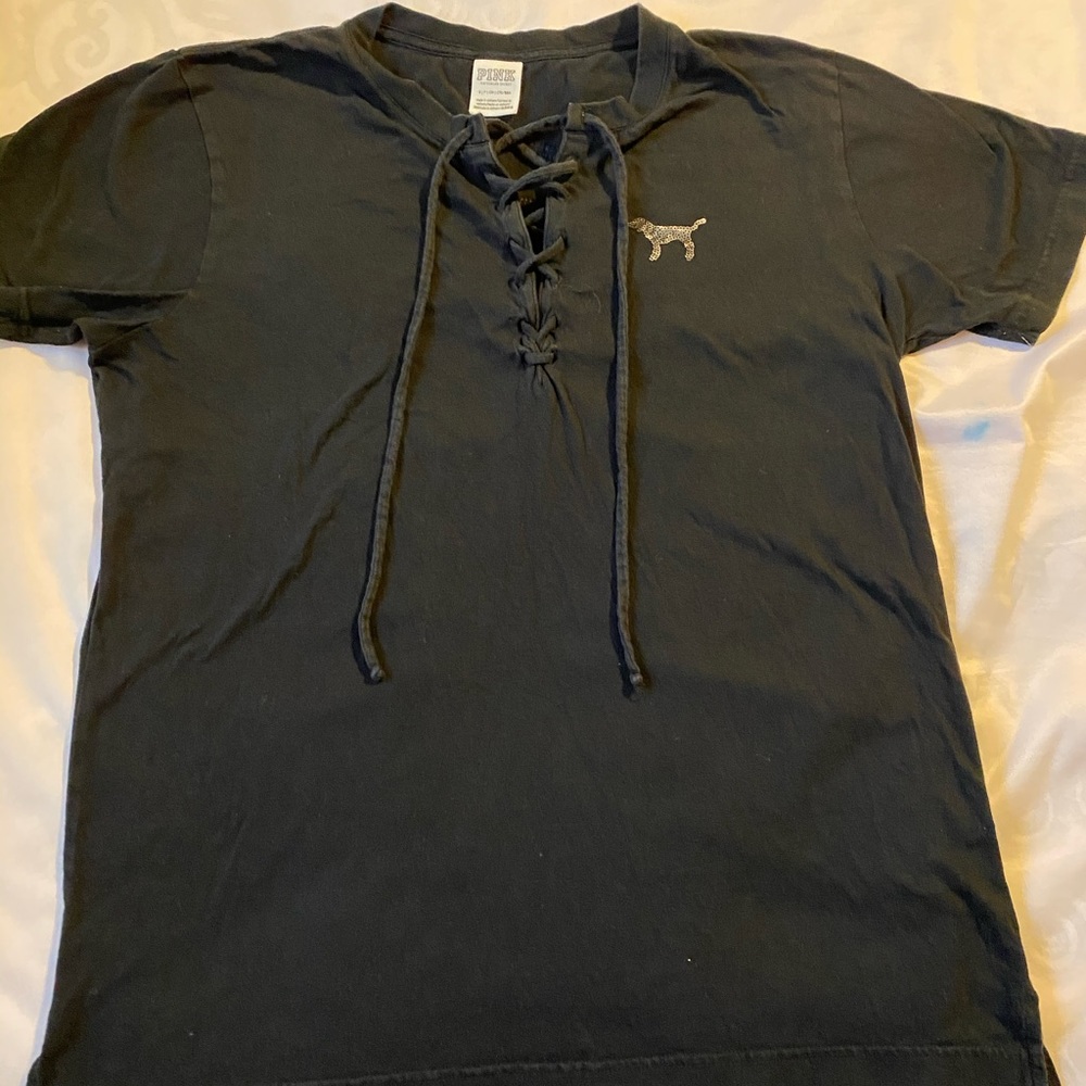 Pink brand tshirt